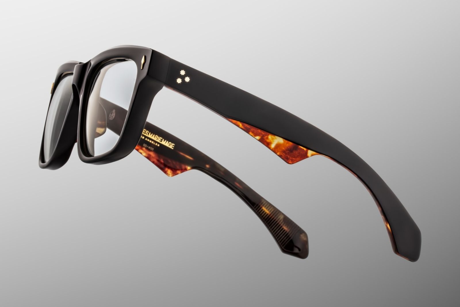 Jacques Marie Mage | Hyannis in Noir 15 Eyeglasses - twelvesixtynine