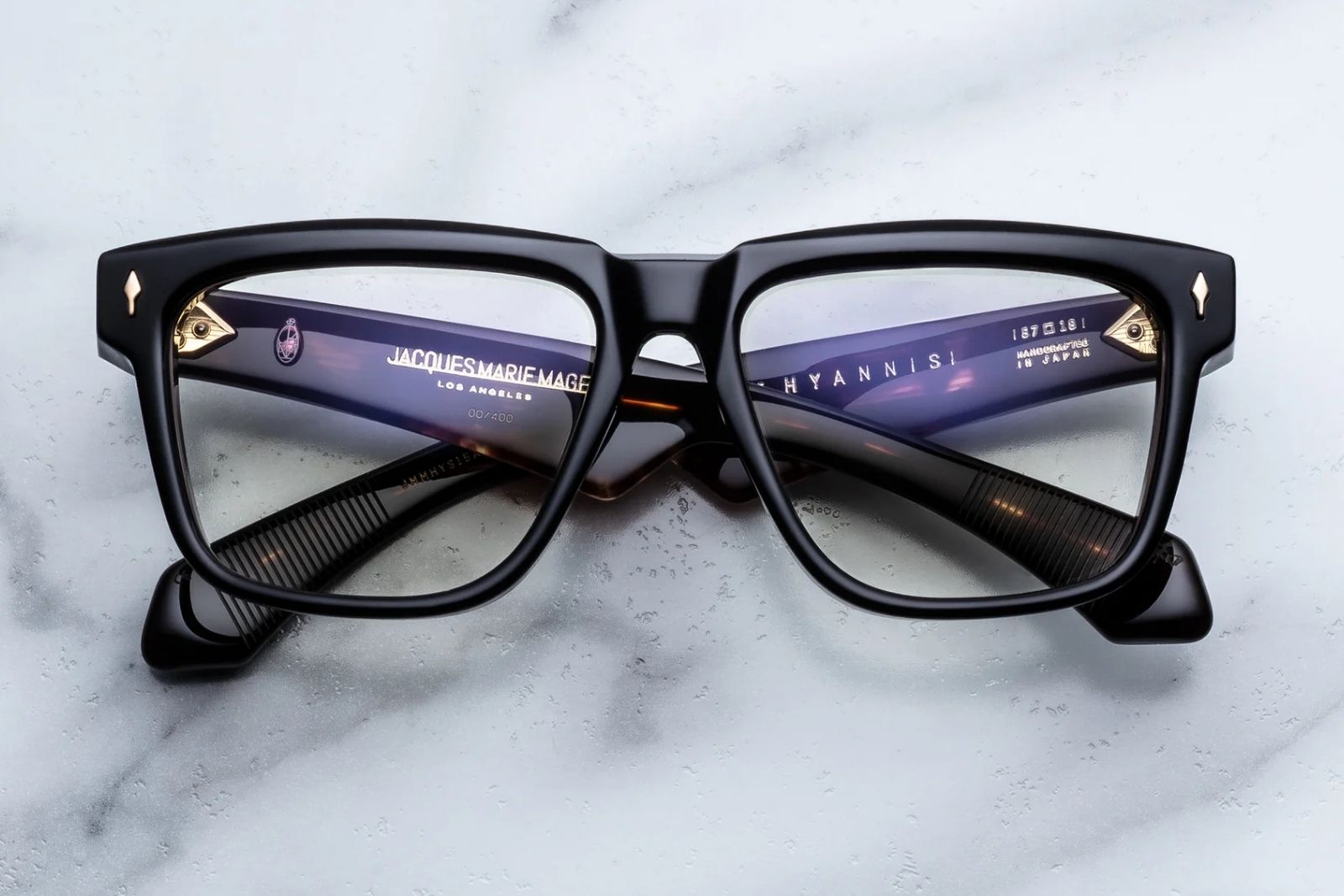Jacques Marie Mage Hyannis Noir 15 Eyeglasses 