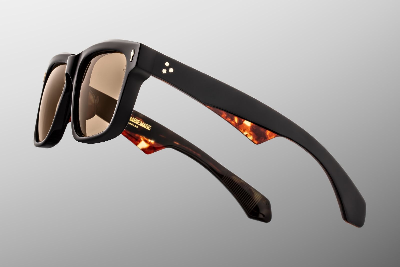 Jacques Marie Mage | Hyannis in Noir 15 Sunglasses - twelvesixtynine
