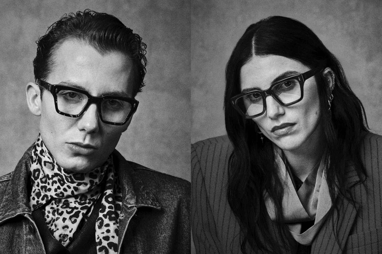 Jacques Marie Mage Ichikawa Eyeglasses  on Model