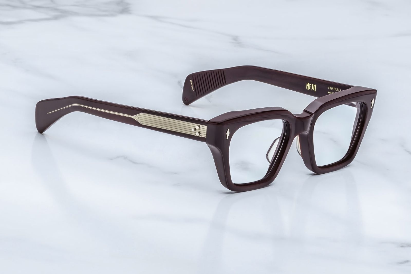 Jacques Marie Mage Ichikawa Eyeglasses - Wine