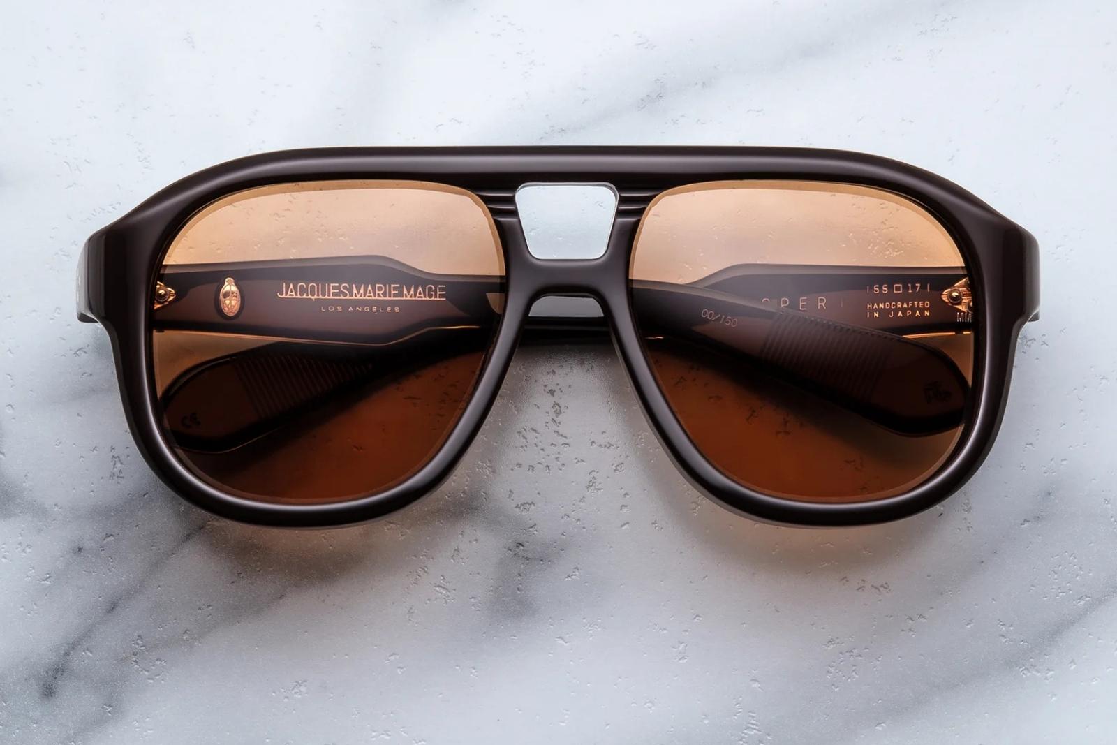 Jacques Marie Mage Jasper - Walnut Sunglasses