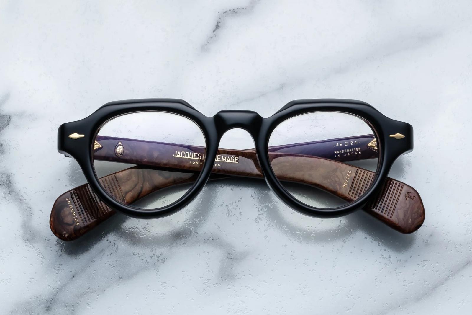 Jacques Marie Mage Kellerman Eyeglasses in Noir X