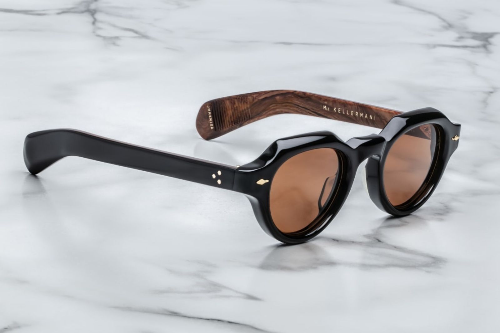 Jacques Marie Mage Kellerman Sunglasses in Noir X