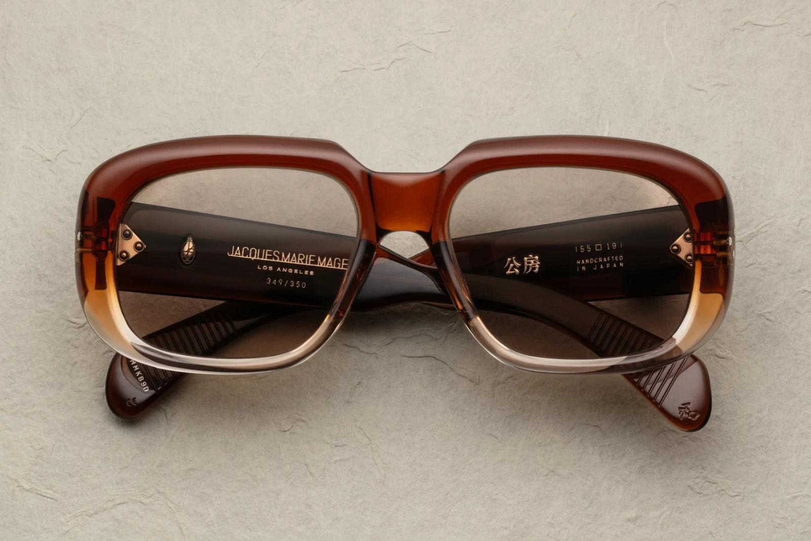 Jacques Marie Mage Kobo - Hickory Fade Sunglasses