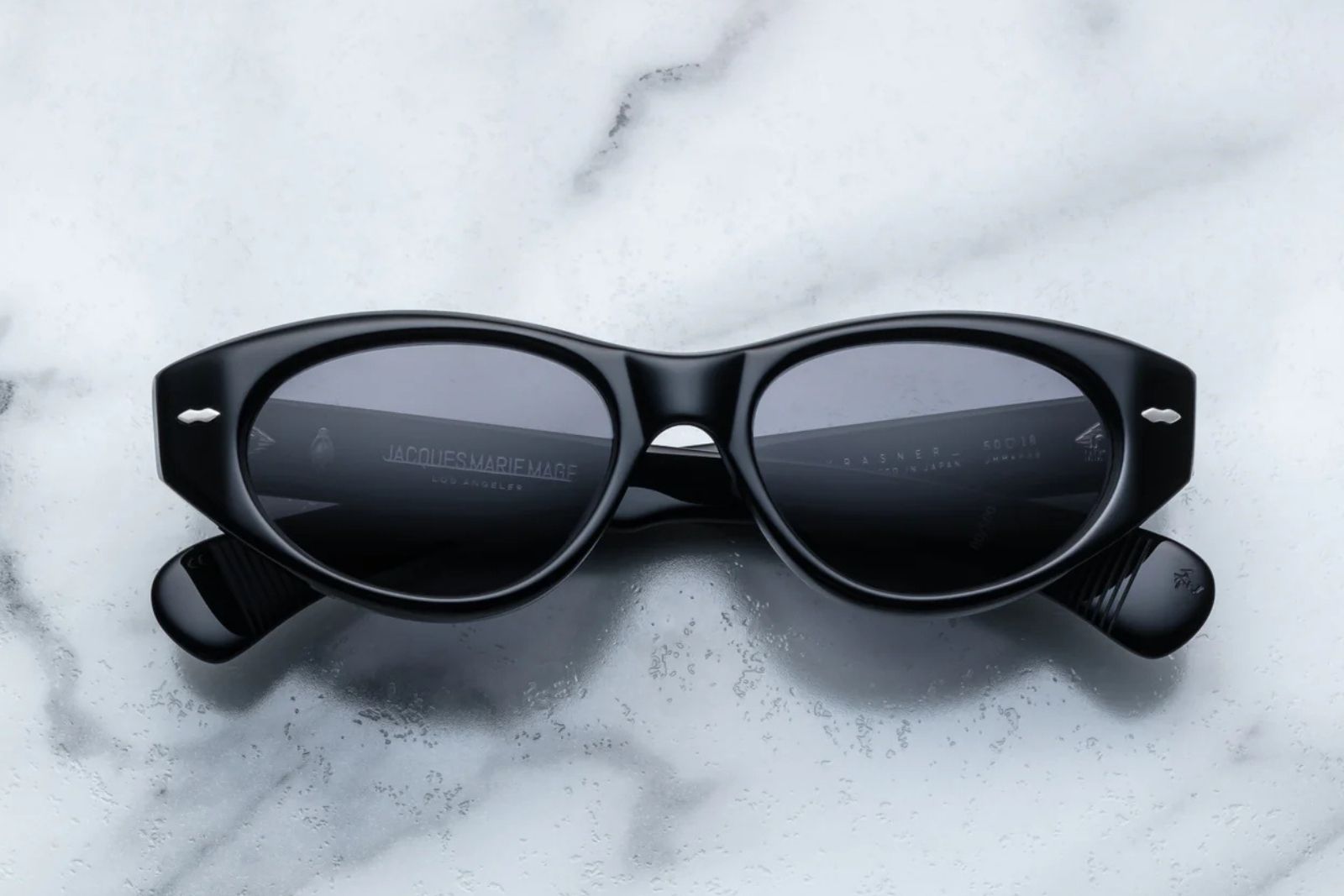 Jacques Marie Mage Krasner Black Sunglasses