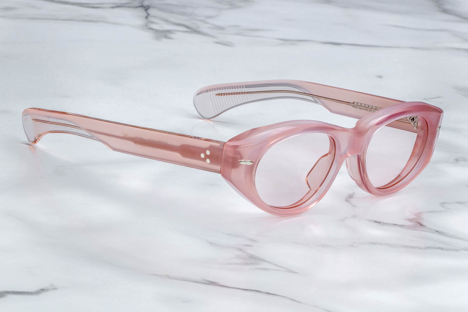 Jacques Marie Mage Krasner Peach Eyeglasses