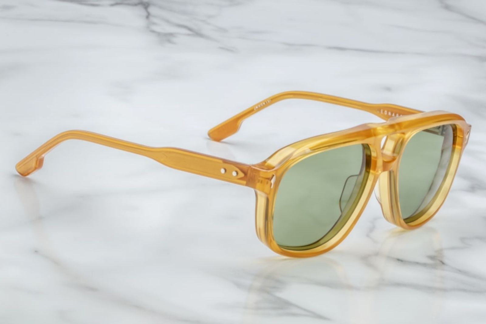 Jacques Marie Mage Leonard in Honey Sunglasses