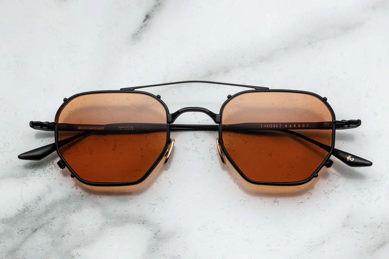 Jacques marie mage marbot black sunglasses