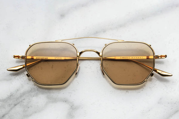 Jacques marie mage marbot gold 2 sunglasses