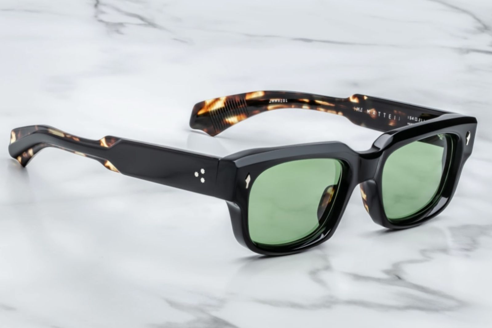 Jacques Marie Mage Mattei Noir Sunglasses