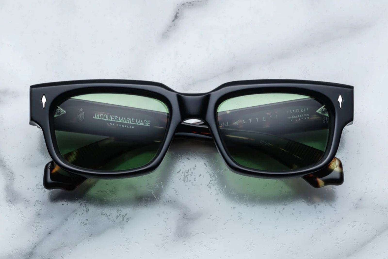 Jacques Marie Mage Mattei Noir Sunglasses