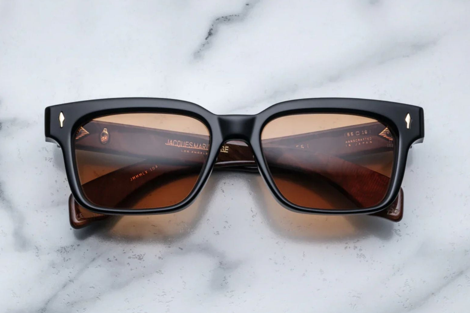 Jacques Marie Mage Molino 55 in Noir X Sunglasses