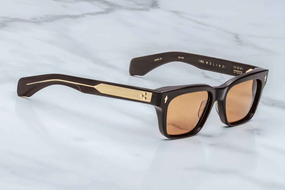 Jacques Marie Mage Molino - Walnut Sunglasses