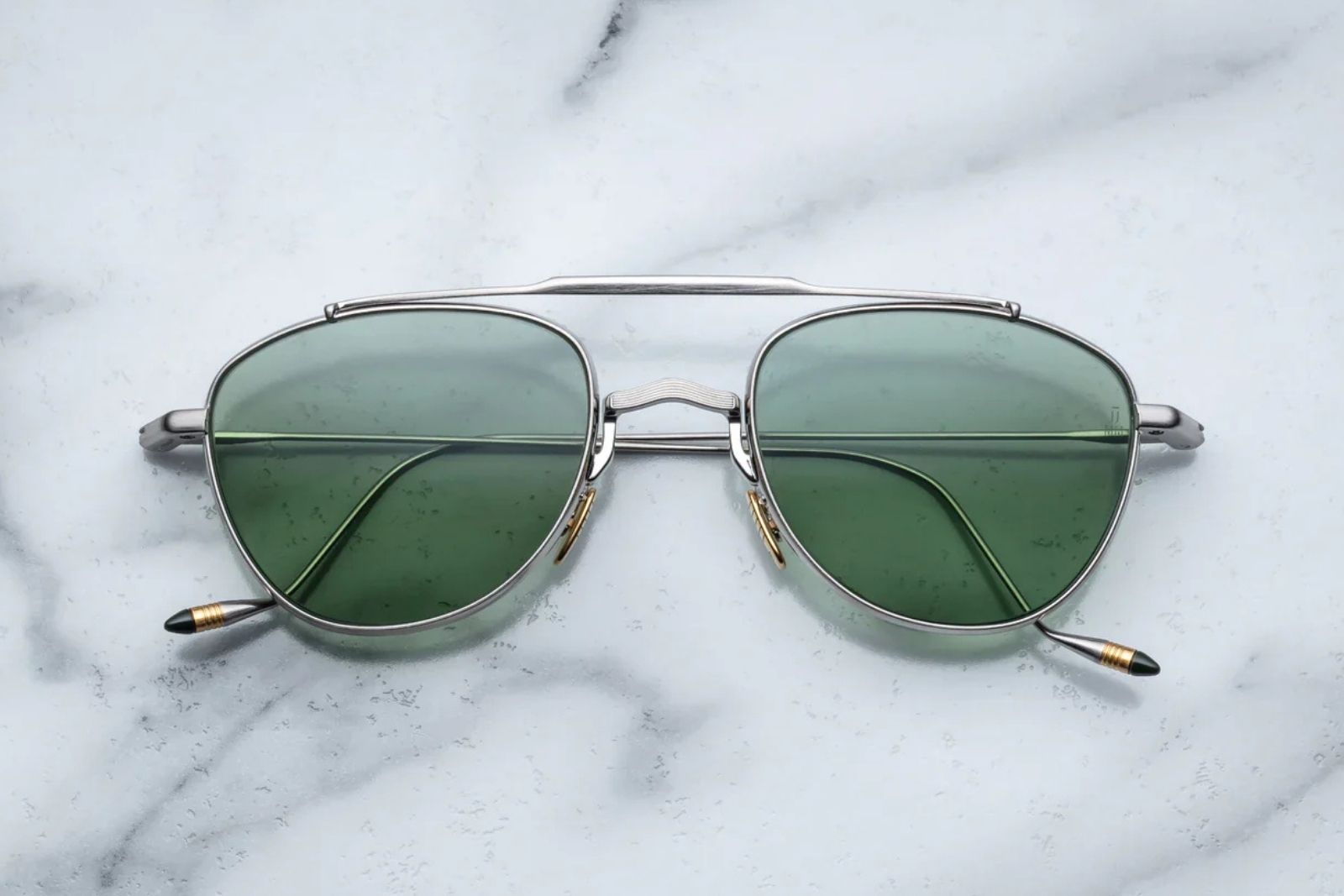 Jacques Marie Mage Mollies in Antique Sunglasses