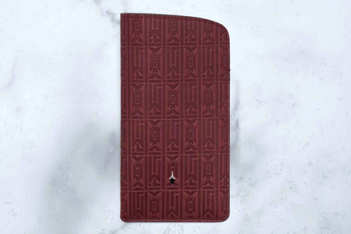 Jacques Marie Mage Monogram Édition: Circa Slip Case - Bordeaux Empire