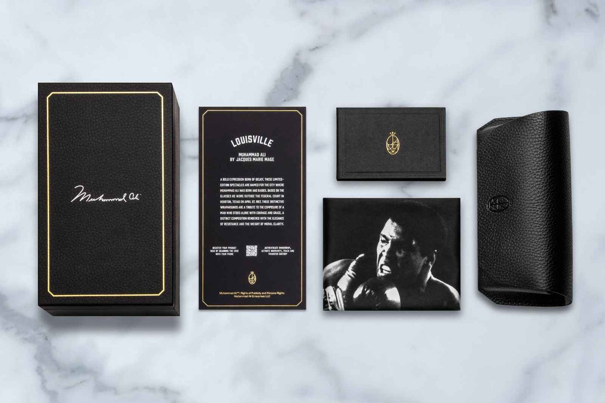 Jacques Marie Mage Muhammed Ali packaging 2026