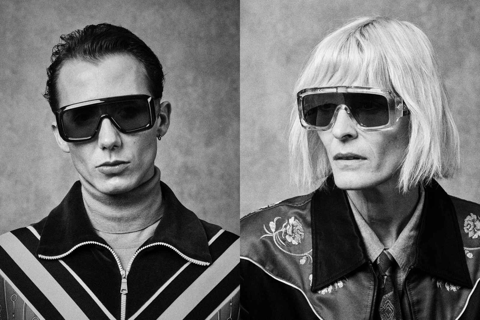 Jacques Marie Mage Pausa on Model Sunglasses