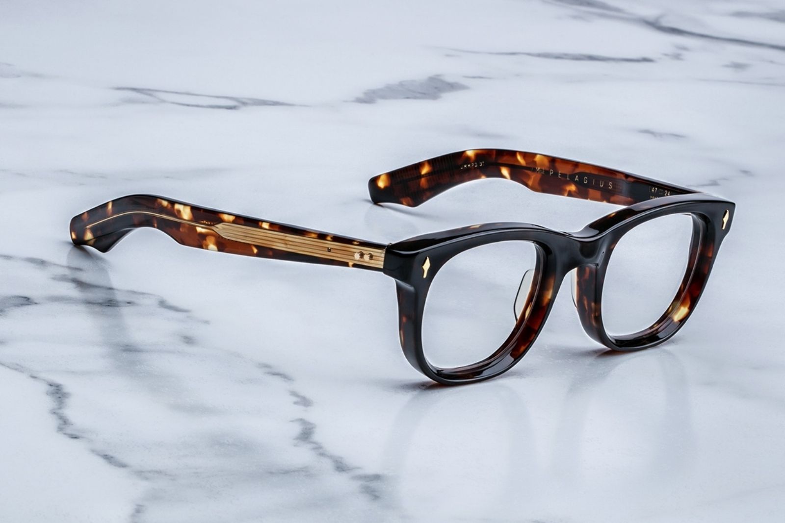 Jacques Marie Mage Pelagius Eyeglasses in Dark Havana