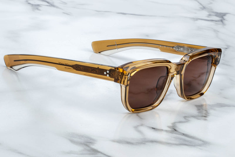 Jacques marie mage plaza ocre sunglasses