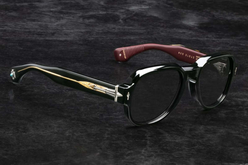 Jacques Marie Mage Red Cloud Bloodstone Sunglasses