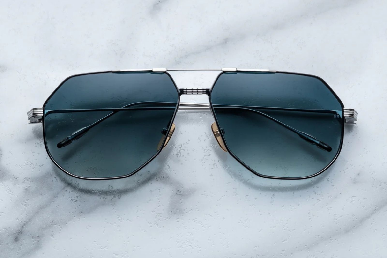 Jacques Marie Mage Reynold Sunglasses in Pacific