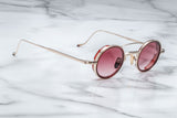 Jacques Marie Mage Ringo Burgundy Sunglasses