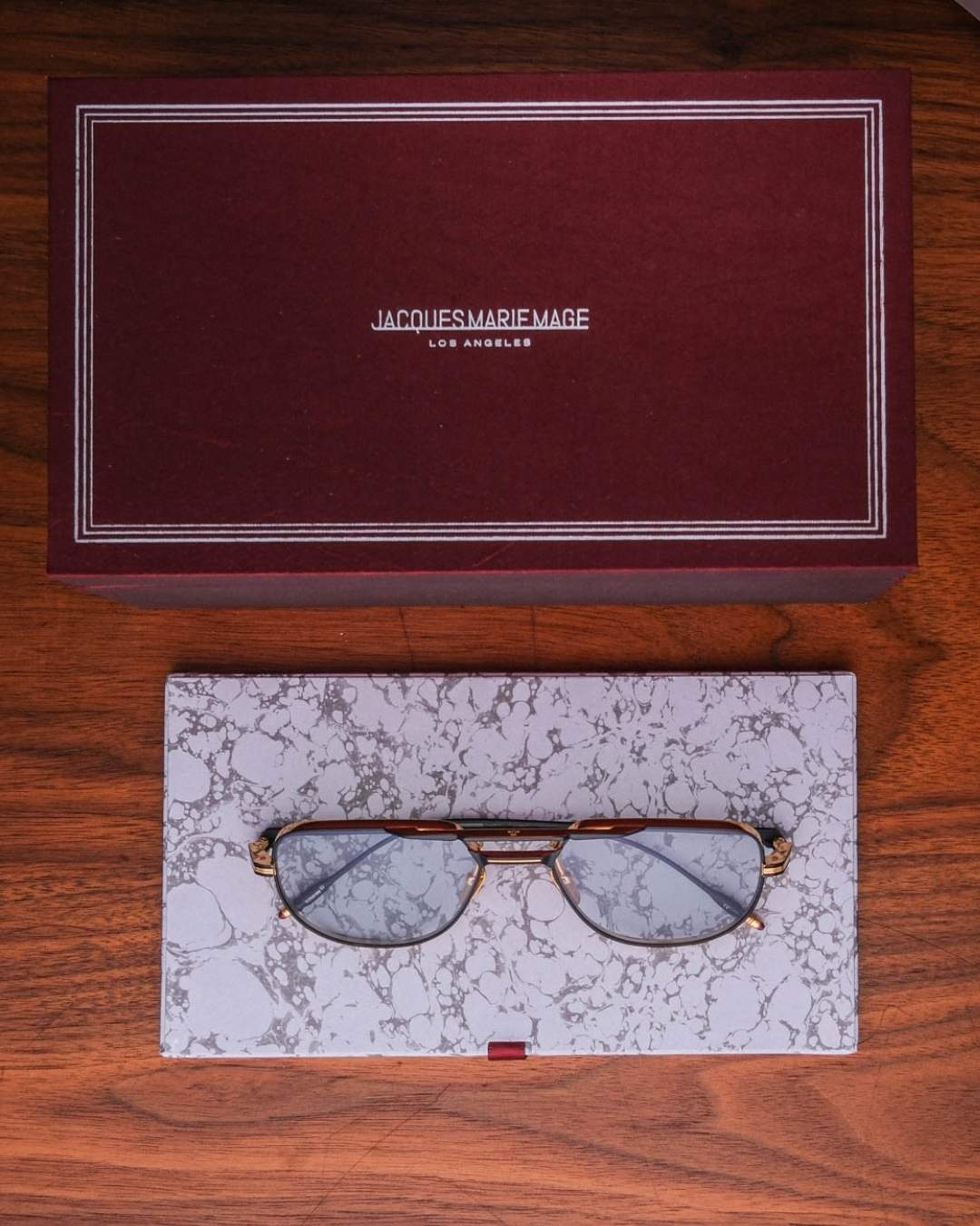 Jacques Marie Mage Roy Sunglasses in JPS packaging The Vault