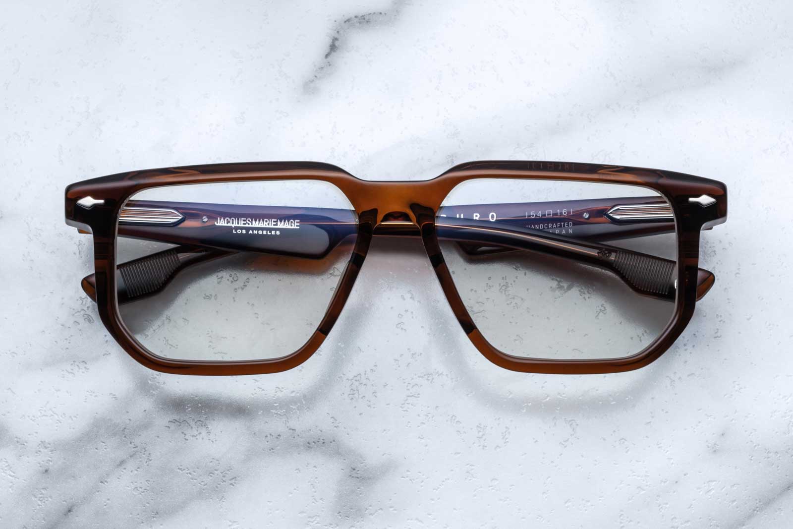 Jacques marie mage saburo hickory eyeglasses