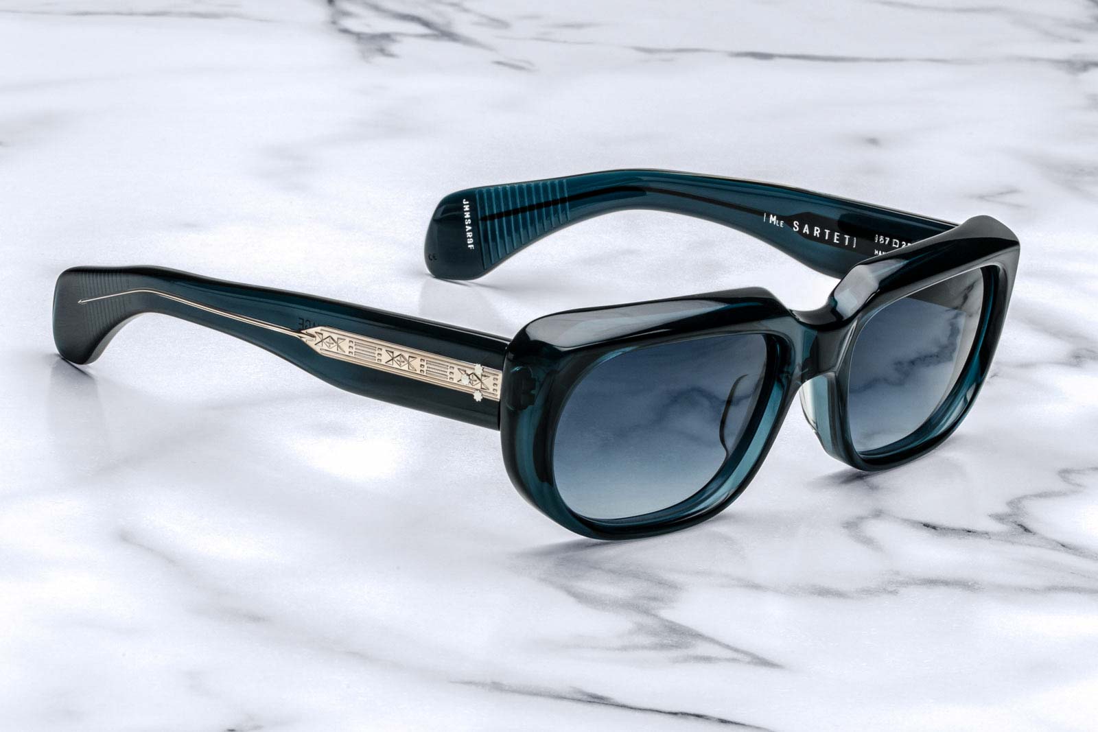 Jacques marie mage sartet indigo sunglasses