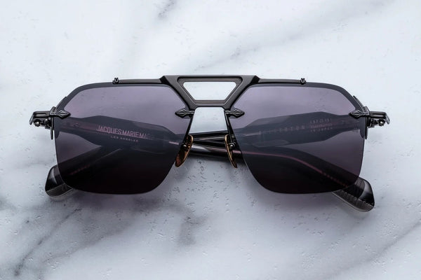 Jacques Marie Mage | Silverton in Raven Sunglasses - twelvesixtynine