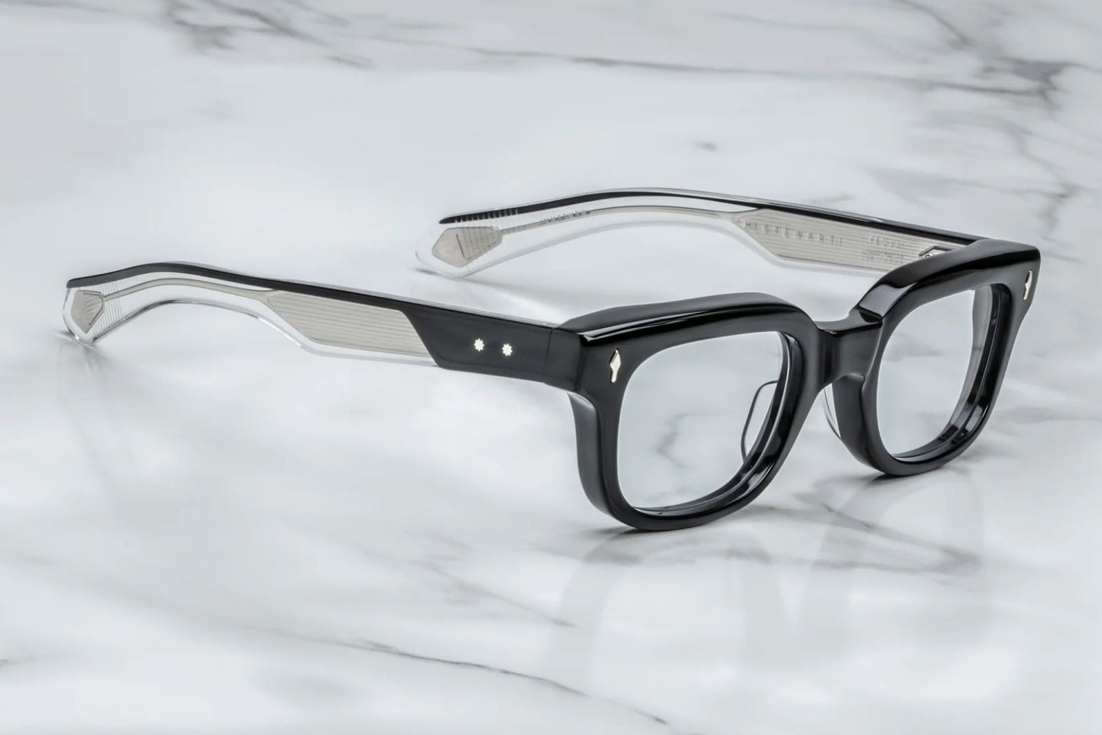 Jacques Marie Mage Stewart Eyeglasses in Titan