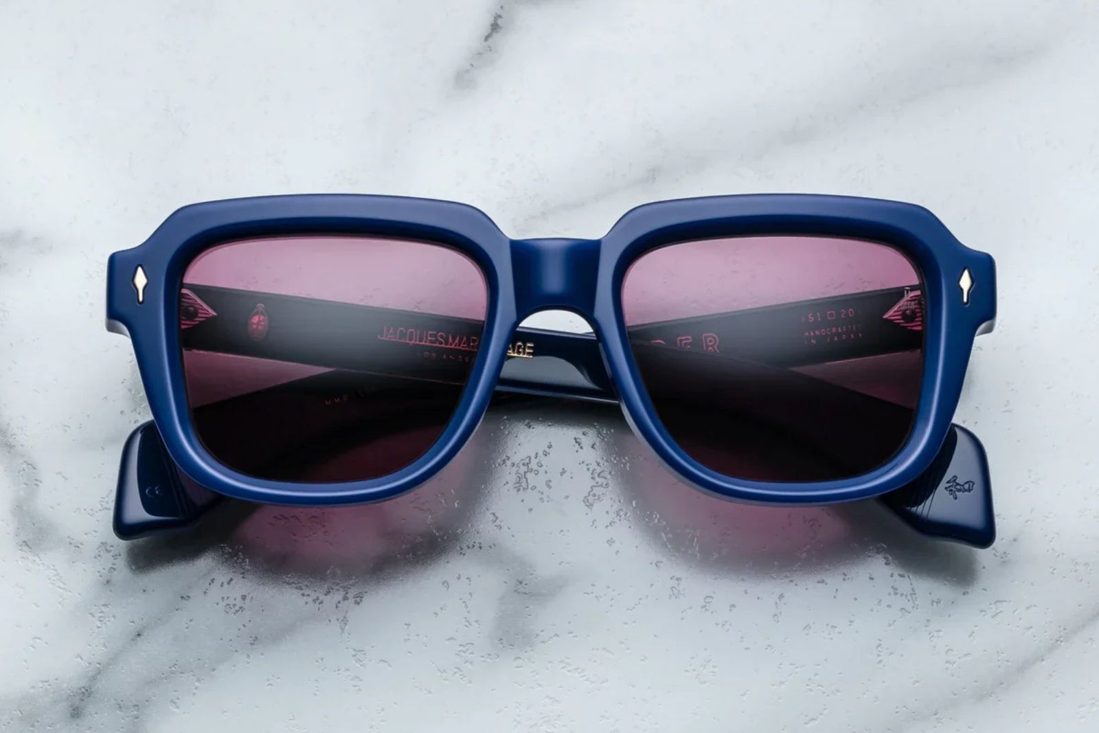 Jacques Marie Mage Taos sunglasses in Lapis