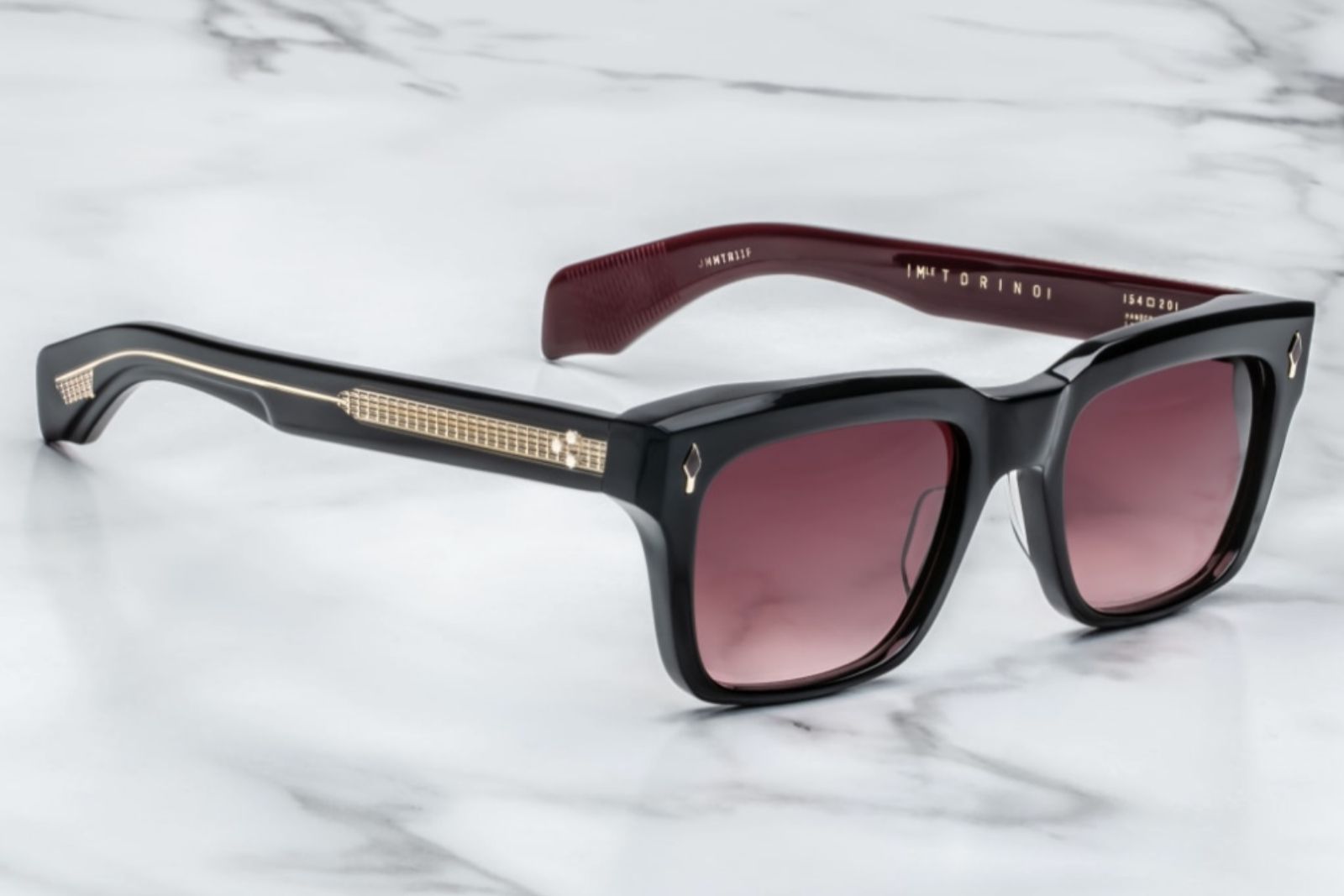 Jacques Marie Mage Torino Epoxy Sunglasses in Charlet