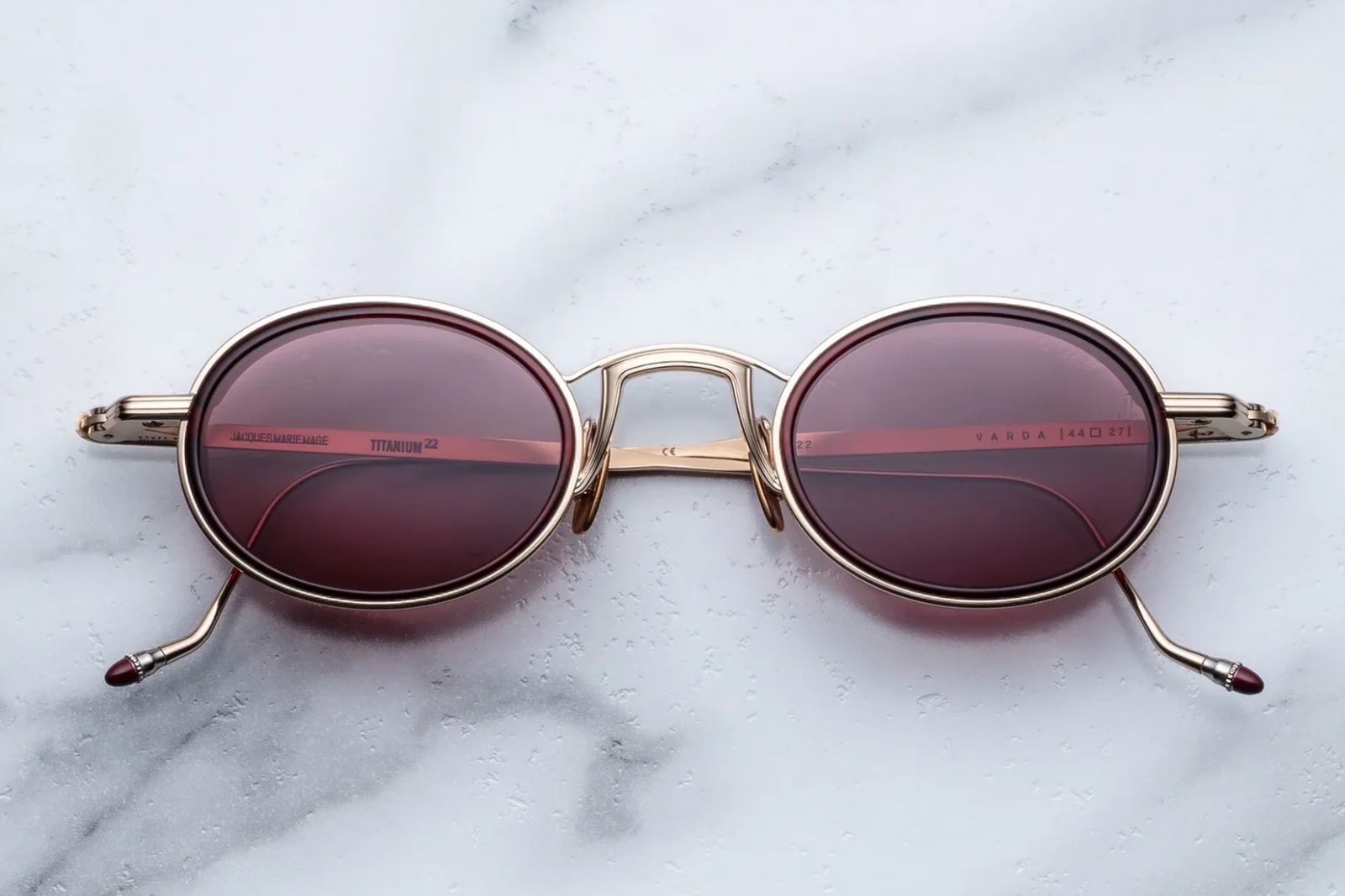 Jacques Marie Mage Varda - Champagne Sunglasses