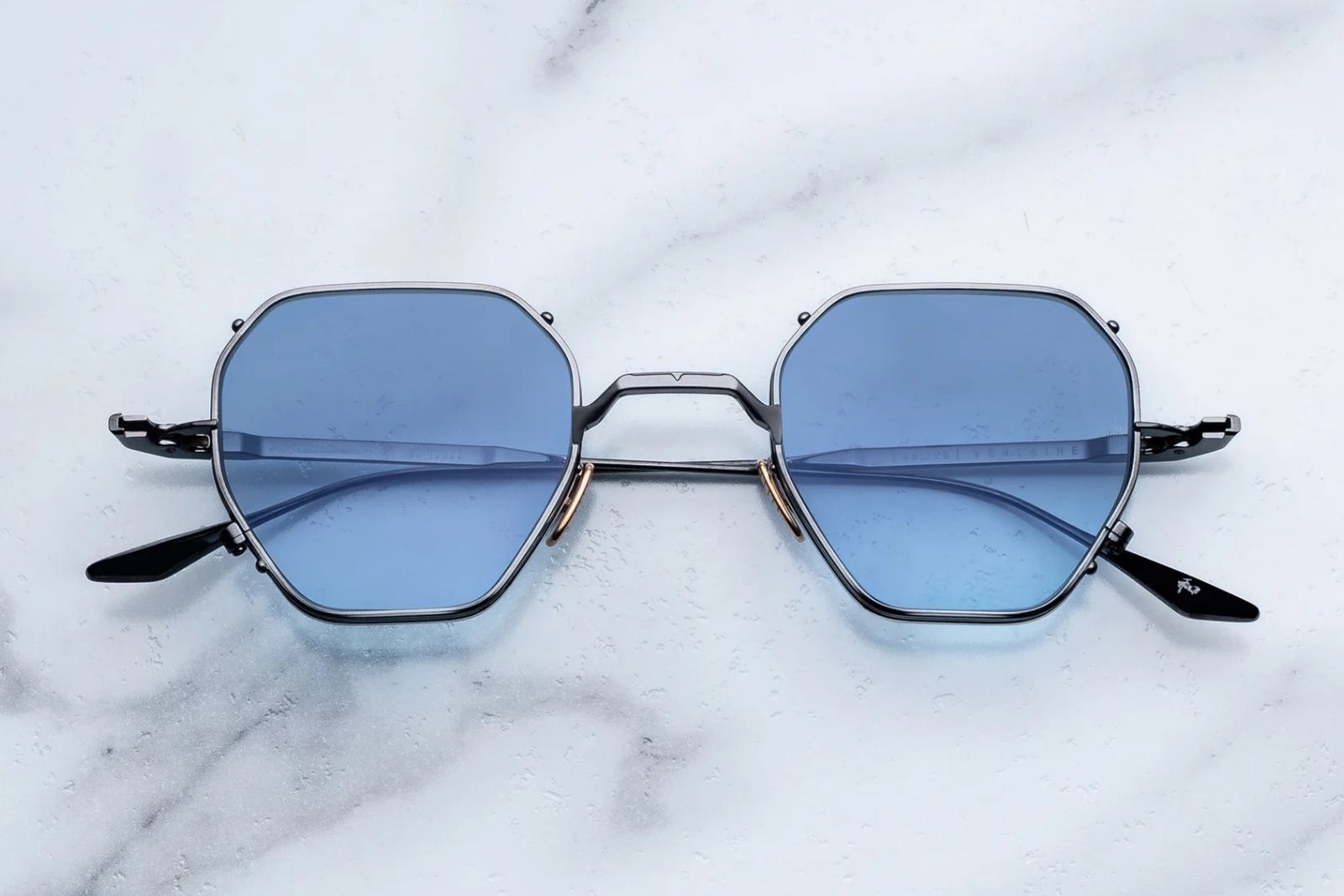 Jacques Marie Mage Verlaine - Antique Silver Sunglasses