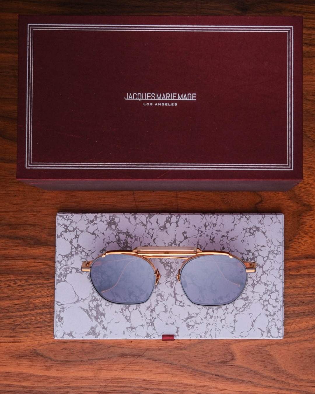 Jacques Marie Mage Victorio Sunglasses in Alchemist Packaging The Vault