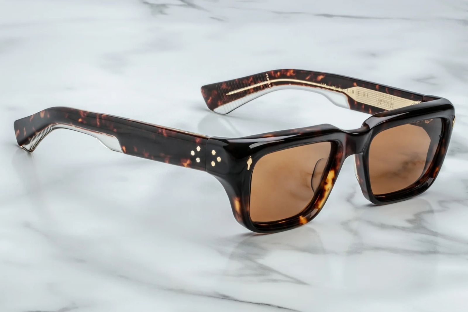 Jacques Marie Mage Walker - Havana 6 Sunglasses
