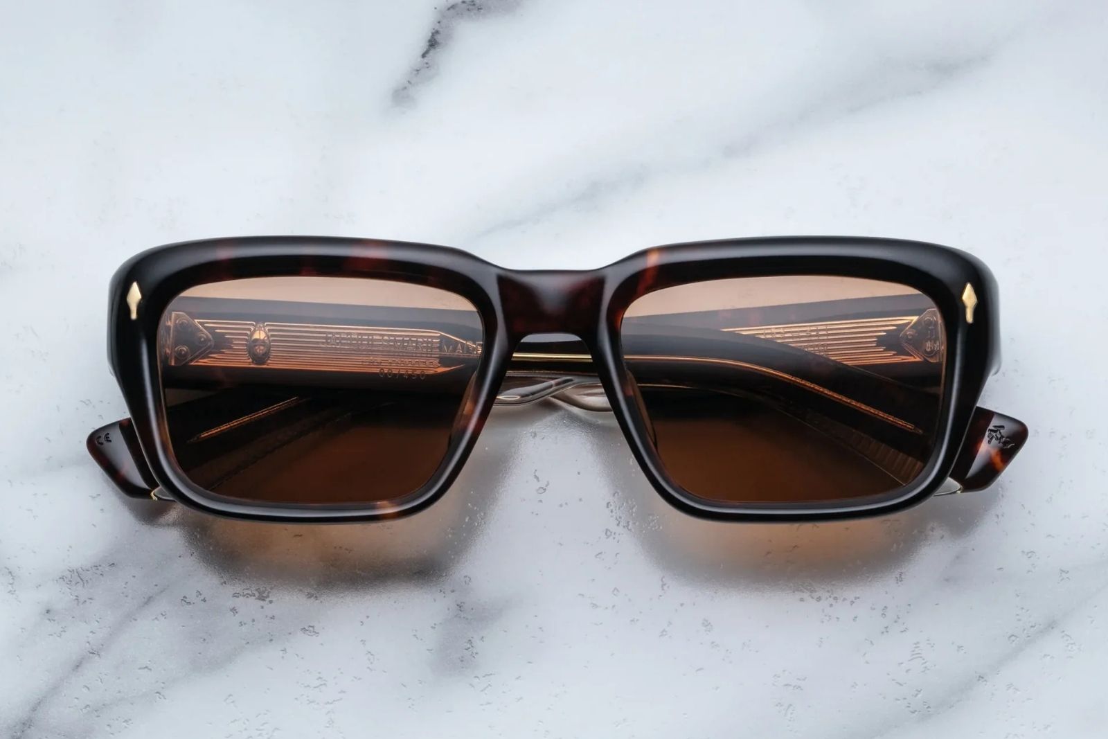 Jacques Marie Mage Walker - Havana 6 Sunglasses