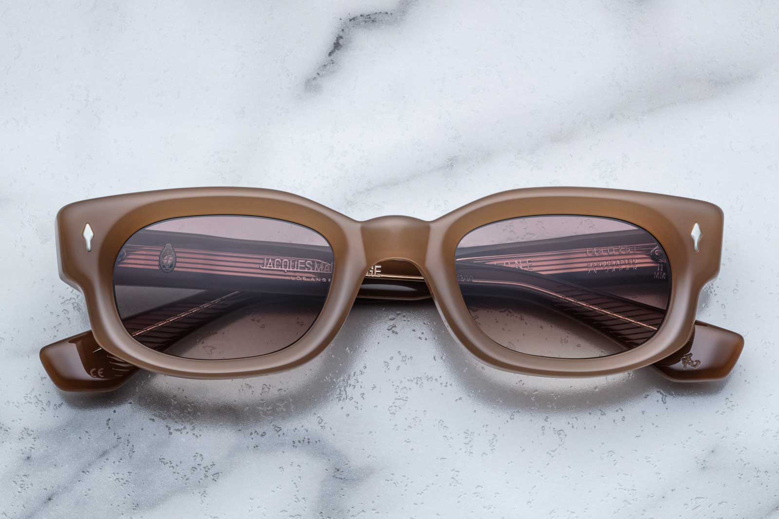 Jacques Marie Mage Whiskeyclone Birch Sunglasses