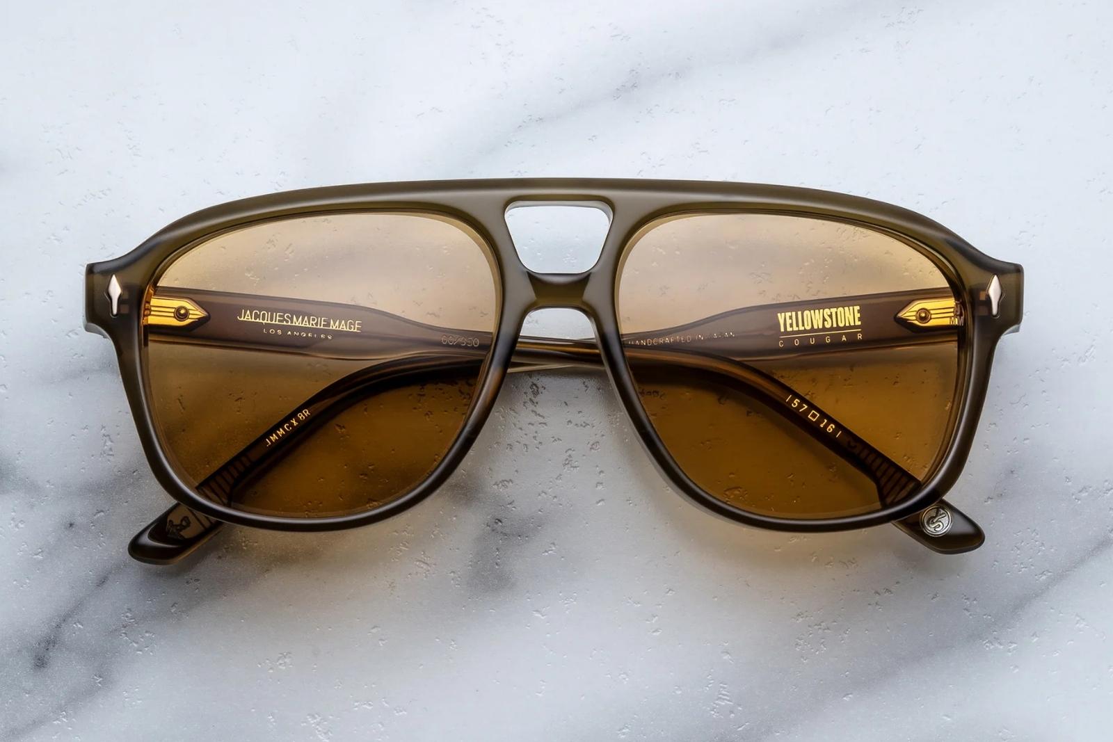 Jacques Marie Mage x Yellowstone VI - Cougar Sunglasses