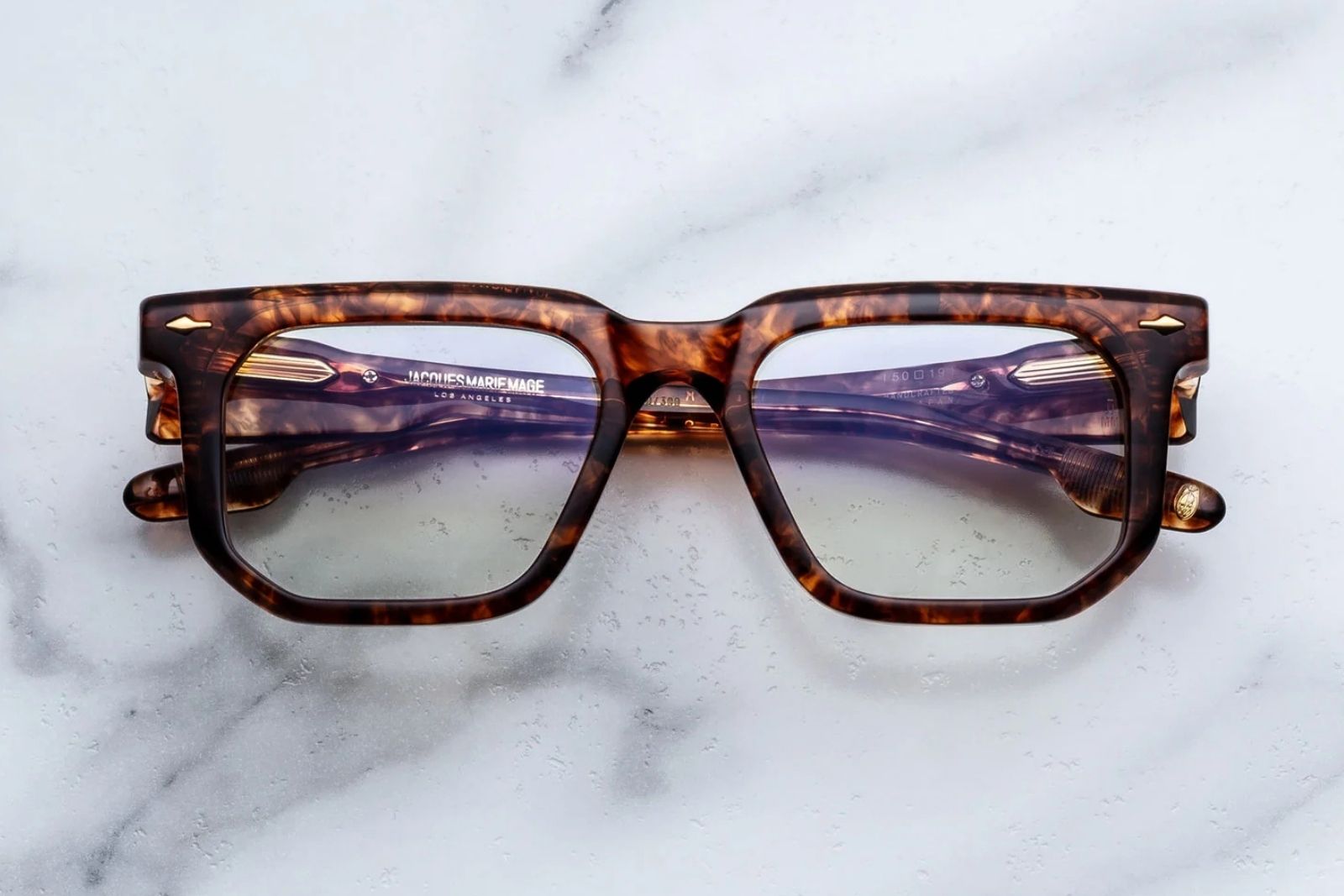 Jacques Marie Mage Yoshi Eyeglasses - Argyle