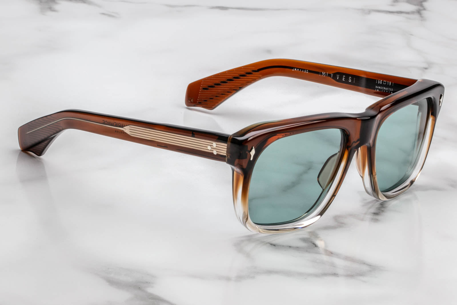 Jacques Marie Mage Yves Hickory Fade Sunglasses