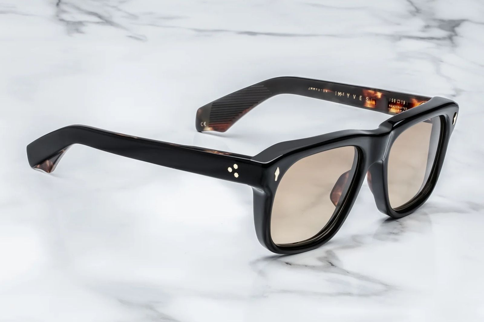 Jacques Marie Mage Yves Sunglasses in Noir 15