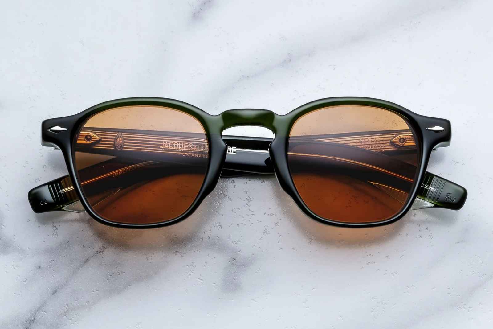 Jacques Marie Mage | Zephirin 47 in Sulfur Sunglasses