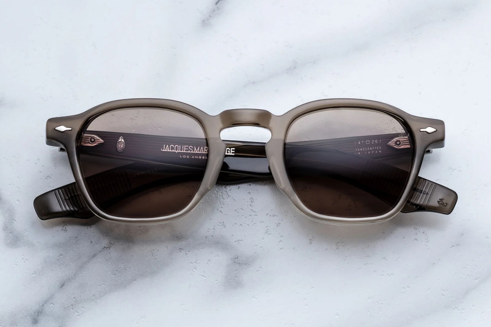 Jacques Marie Mage | Zephirin 47 in Hickory Sunglasses