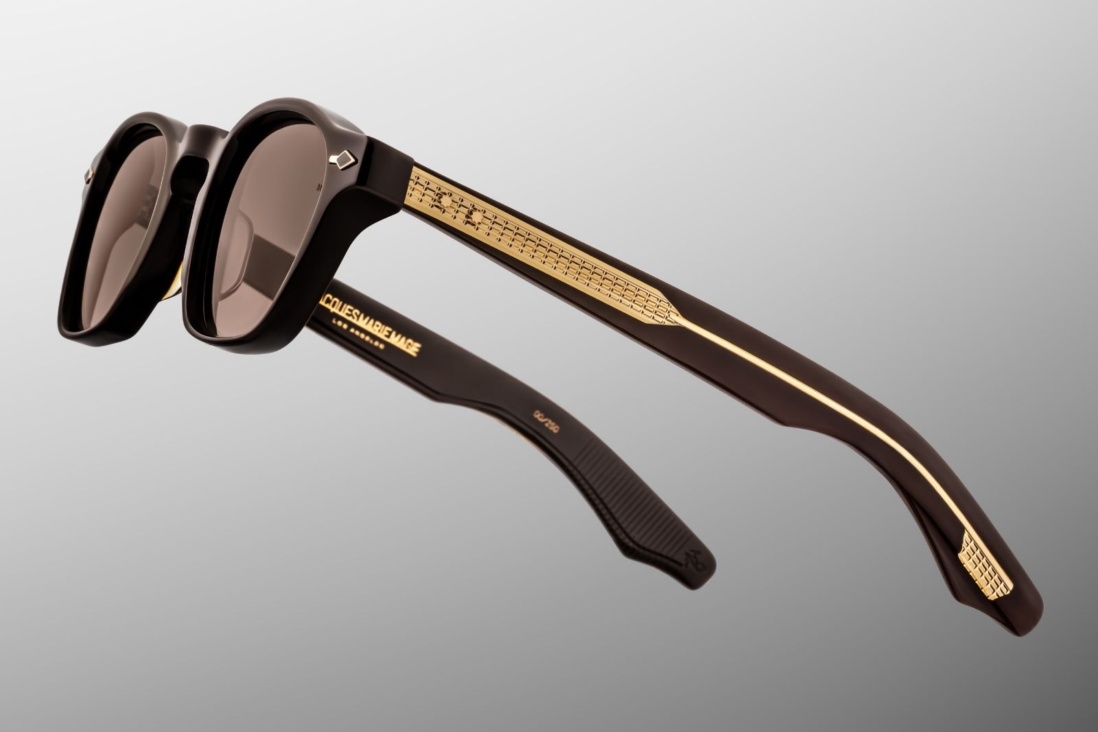小物 JACQUES MARIE MAGE ZEPHIRIN44 EPOXY Jacques Marie Mage | Zephirin Epoxy II in Ganache Sunglasses