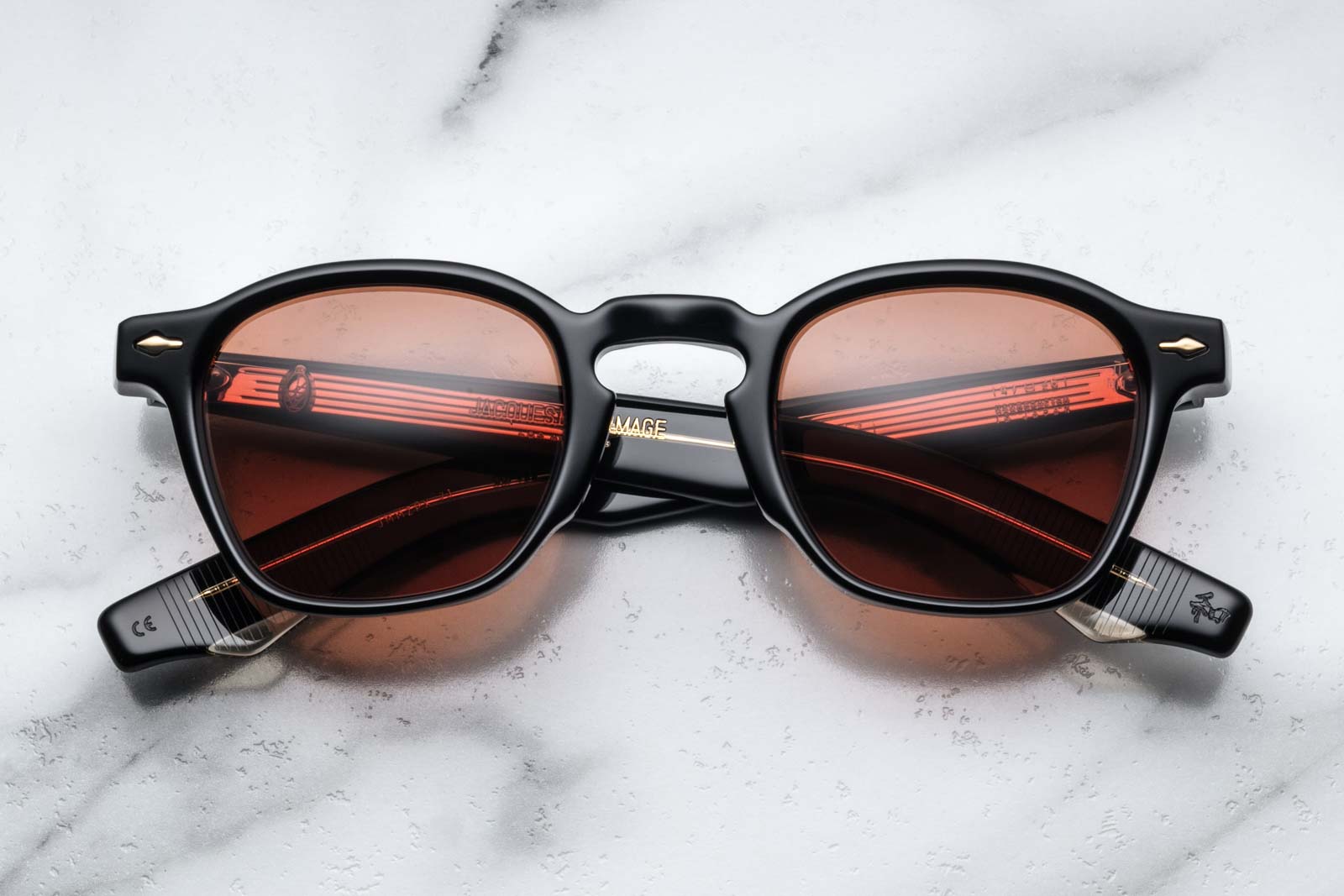 Jacques Marie Mage Zephirin 47 Beluga Sunglasses