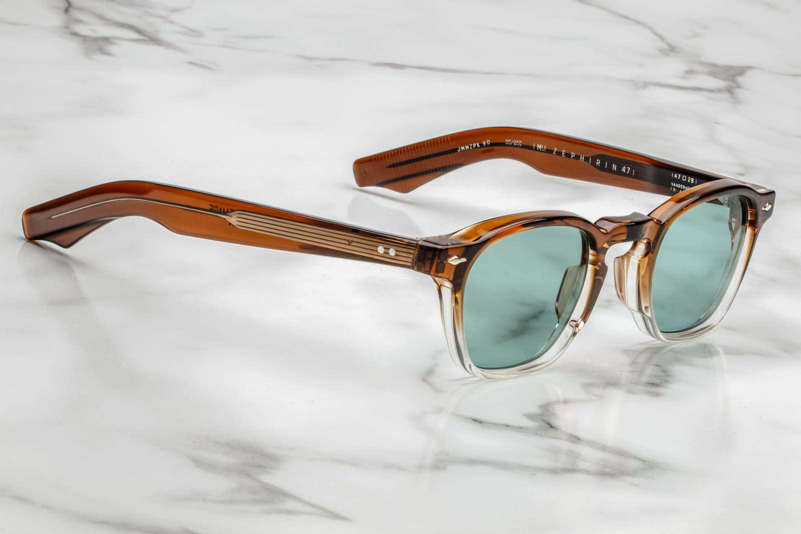 Jacques Marie Mage Zephirin 47 Hickory Fade Sunglasses