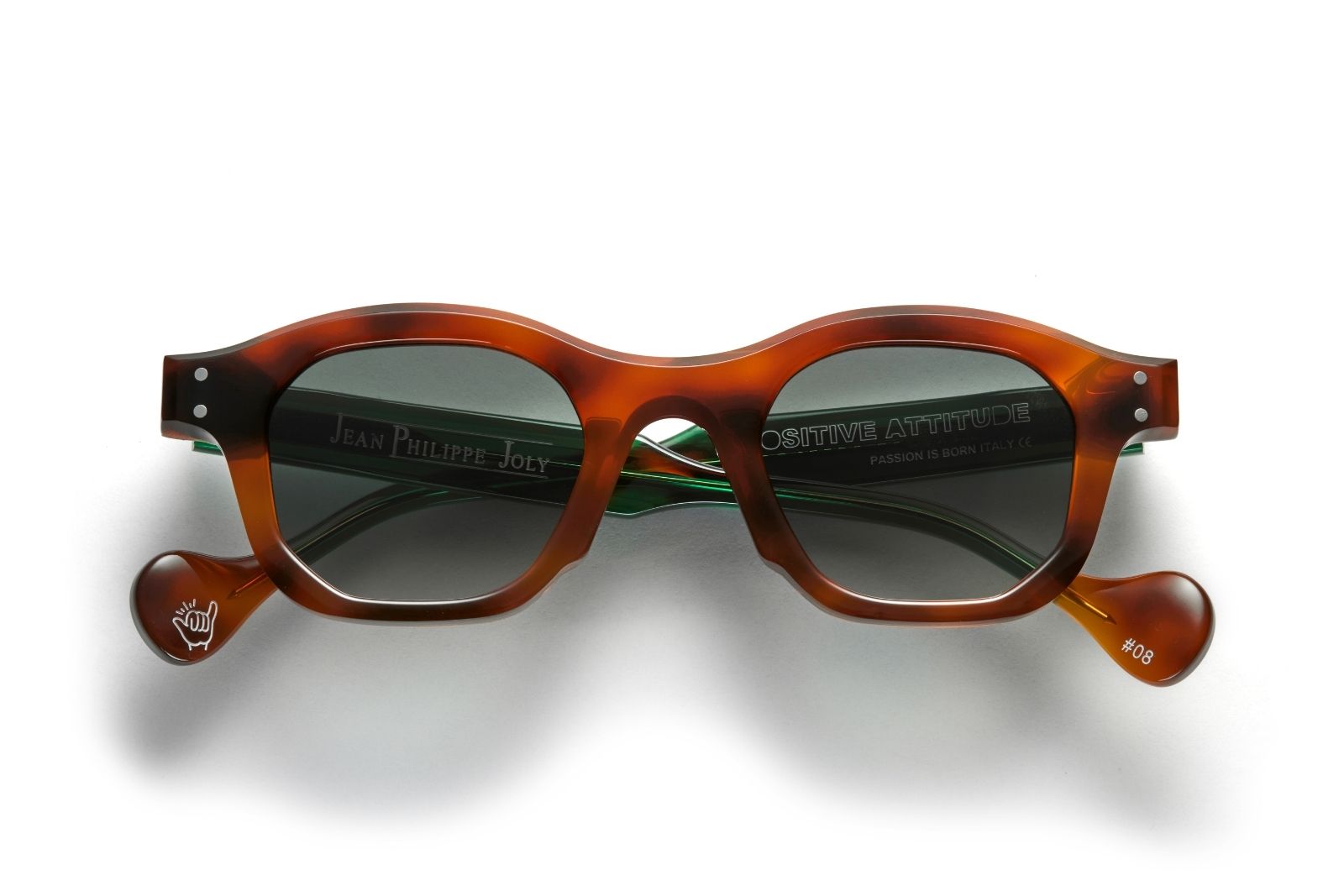 Jean Philipe Joly Positive Attitude - 378 - Honey Havana Sunglasses